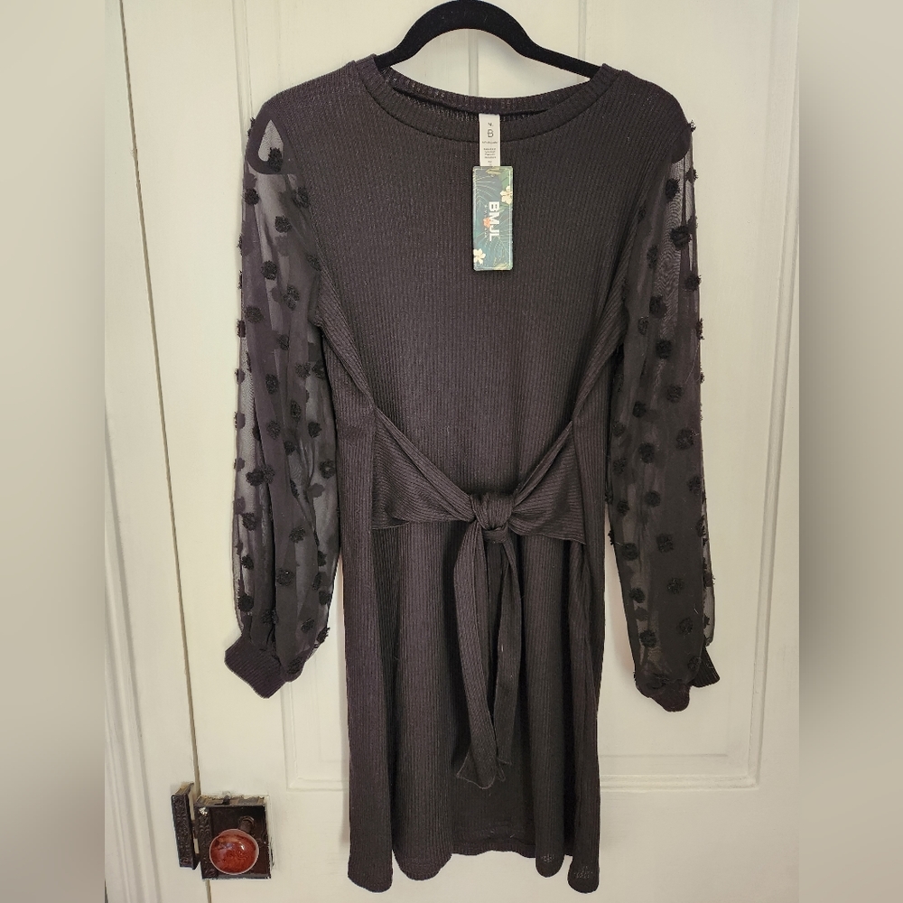 Texture Sweater Dress
